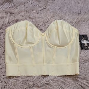 Dominique Underwire Bustier/strapless bra 38C  NWT box #60
